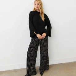 Finery Frankie Long Sleeve Jumpsuit in Black