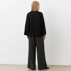 Finery Frankie Long Sleeve Jumpsuit in Black