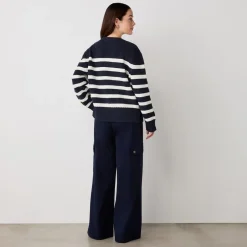 Finery Serena Sweatr in Blue