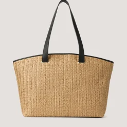 Fiorelli Sydney Ribbed Tote in Beige