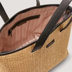 Fiorelli Sydney Ribbed Tote in Beige