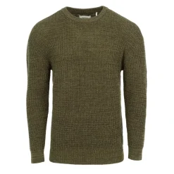 Firetrap Classic Crew Neck Knitwear in Green