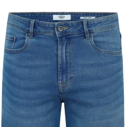 Firetrap Denim Jean Shorts in Blue