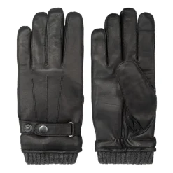 Firetrap Leather Strap Glove Sn54 in Black