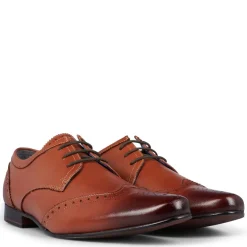Firetrap Mens Beaufort Shoes in Brown