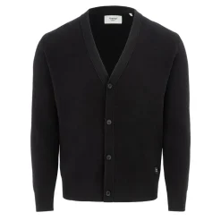 Firetrap Mens Button Cardigan in Black
