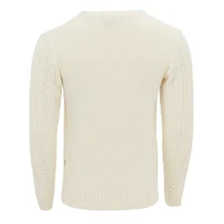 Firetrap Mens Cable Knit Jumper in Red