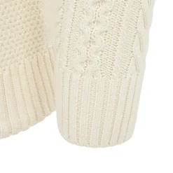 Firetrap Mens Cable Knit Jumper in Red