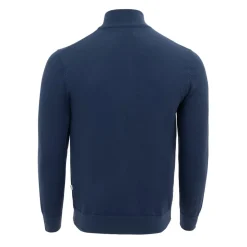 Firetrap Mens Jumper Polo in Blue