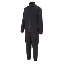 Firetrap Mens Zip Tracksuit in Black