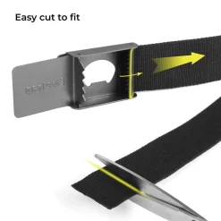 Firetrap Opener Woven Belt in Black