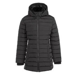 Firetrap Womens Mid Puffer Jacket in Black