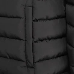 Firetrap Womens Mid Puffer Jacket in Black
