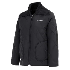 Firetrap Womens Quilted Jacket in Black