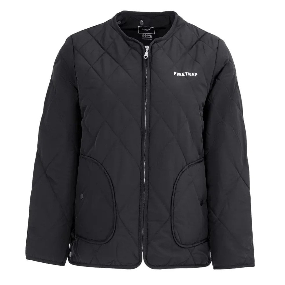 Firetrap Womens Quilted Jacket in Black