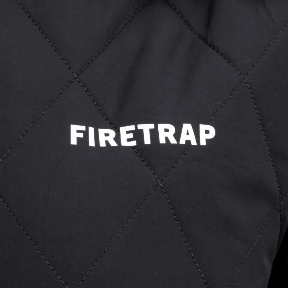 Firetrap Womens Quilted Jacket in Black