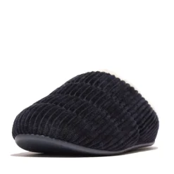 Fit Flop Chrissie Fleece-Lined Corduroy Slippers in Navy
