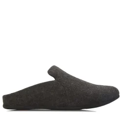 Fit Flop Chrissie II Haus e01 Felt Slippers in Black