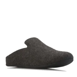 Fit Flop Chrissie II Haus e01 Felt Slippers in Black
