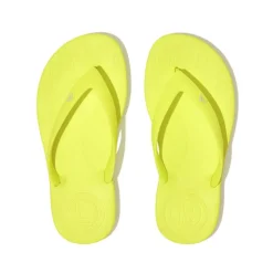 Fit Flop Girls iQushion Ergonomic Flip Flops in Yellow