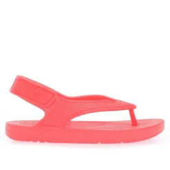 Fit Flop Girls iQushion Ergonomic Back Strap Flip Flops in Orange