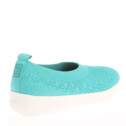 Fit Flop Uberknit Slip On Ballet Pumps in Blue