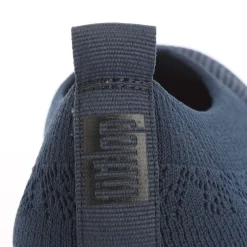 Fit Flop Uberknit Slip On Ballet Pumps in Navy