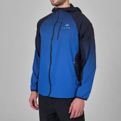 Flux Active Mens Gradient Jacket in Blue