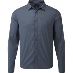 Fohn Mens Trekking Shirt in Black