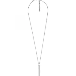 Fossil Harlow Necklace in Silver