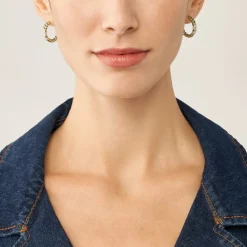 Fossil Stainless Steel Earrings in Gold