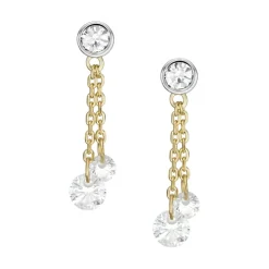 Fossil Stainless Steel Earrings in Gold