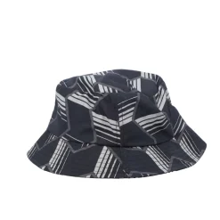 Fred Perry Chevron Stripe Bucket Hat in Black