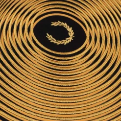 Fred Perry Disc Graphic Tote Bag in Black