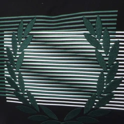 Fred Perry Glitched Graphic Tote Bag in Black