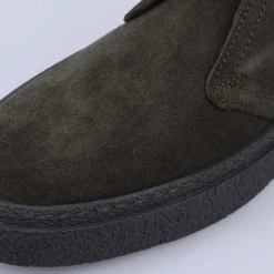 Fred Perry Hawley Suede Boots in Green