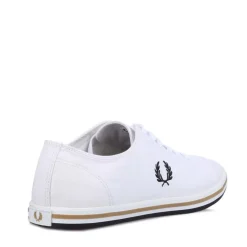 Fred Perry Kingston Twill Trainers in White