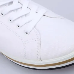 Fred Perry Kingston Twill Trainers in White