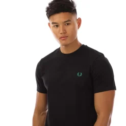 Fred Perry Location T-Shirt in Black