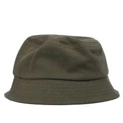 Fred Perry Pique Bucket Hat in Green