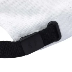 Fred Perry Pique Classic Cap in White Black