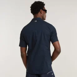 G Star Short Sleeve Regular Fit Shirt in Blue