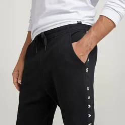 G Star Tape Jogger in Black