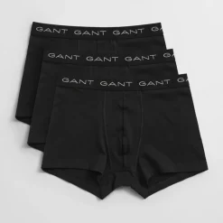 Gant 3 Pack of Trunks in Black