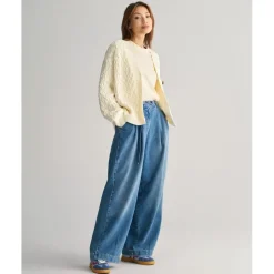 Gant Archive Shield T-Shirt in Cream