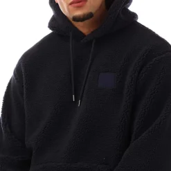 Gant Fleece Hoodie in Blue