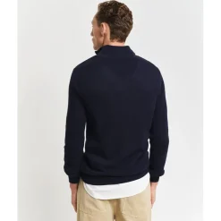 Gant Half Zip Jumper in Blue