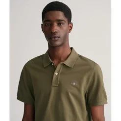 Gant Piqué Polo Shirt in Green