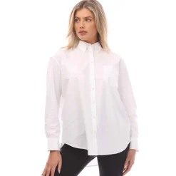 Gant Relaxed Fit Luxury Poplin Shirt in White