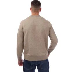 Gant Shield Logo Crewneck Sweatshirt in Brown